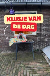 klusje per dag