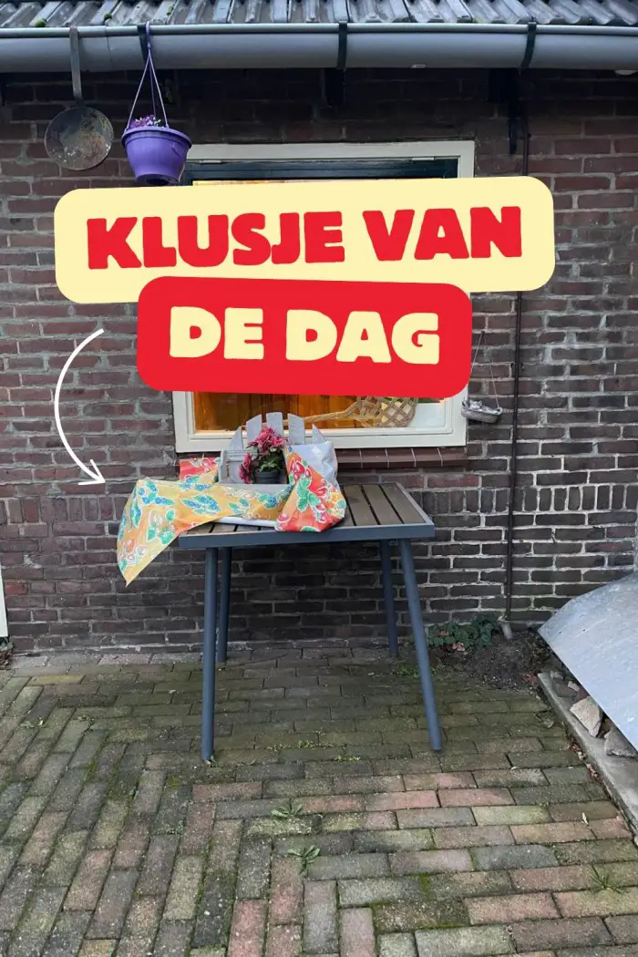 klusje per dag