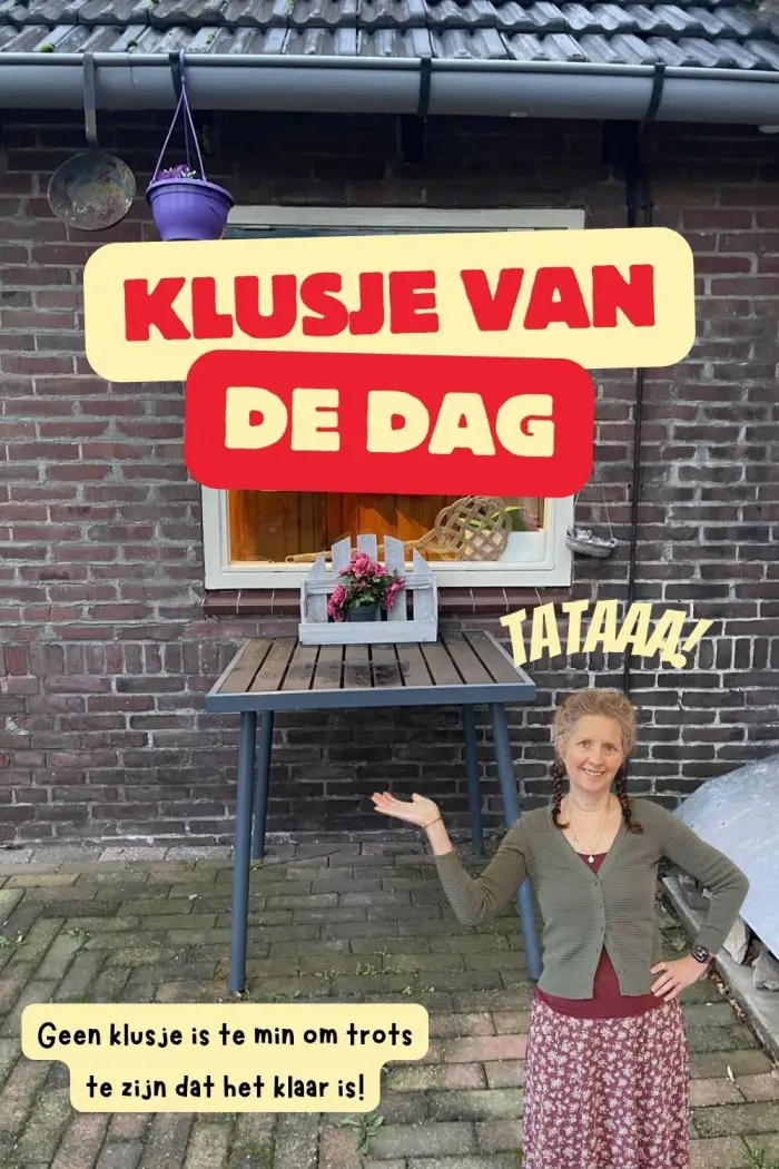 klusjes doen