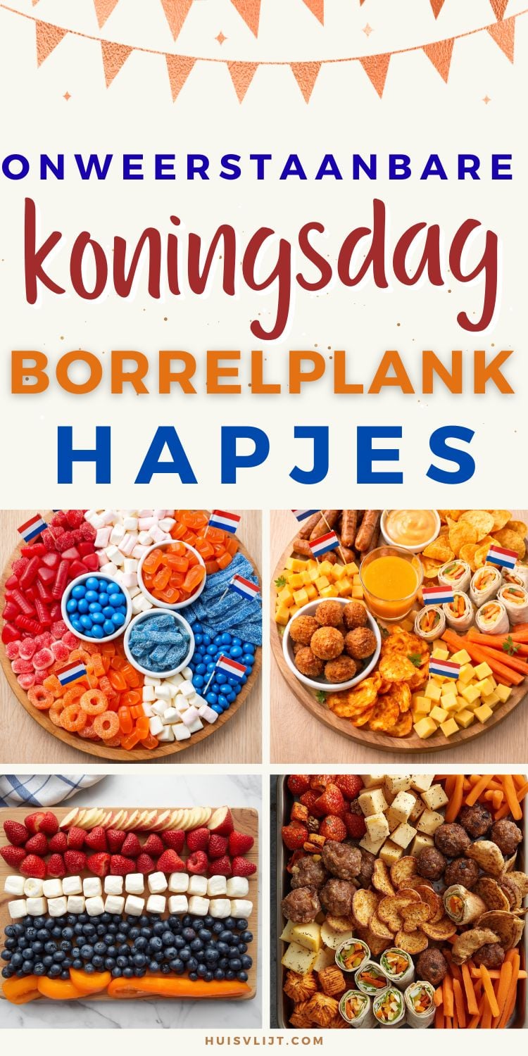 koningsdag borrelplank hapjes
