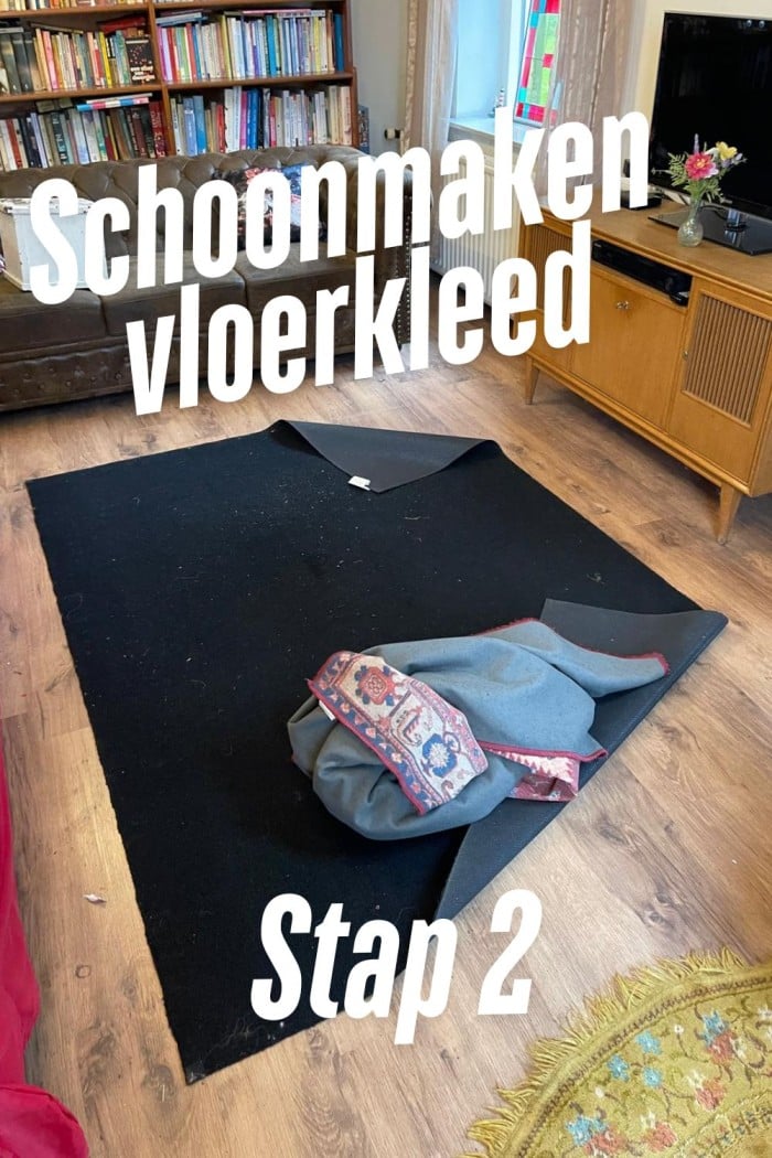 schoonmaken vloerkleed