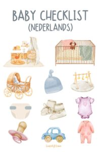 baby checklist nederlands