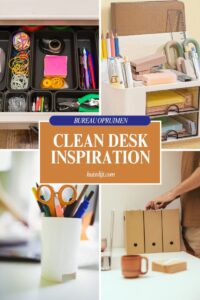 clean desk inspiration