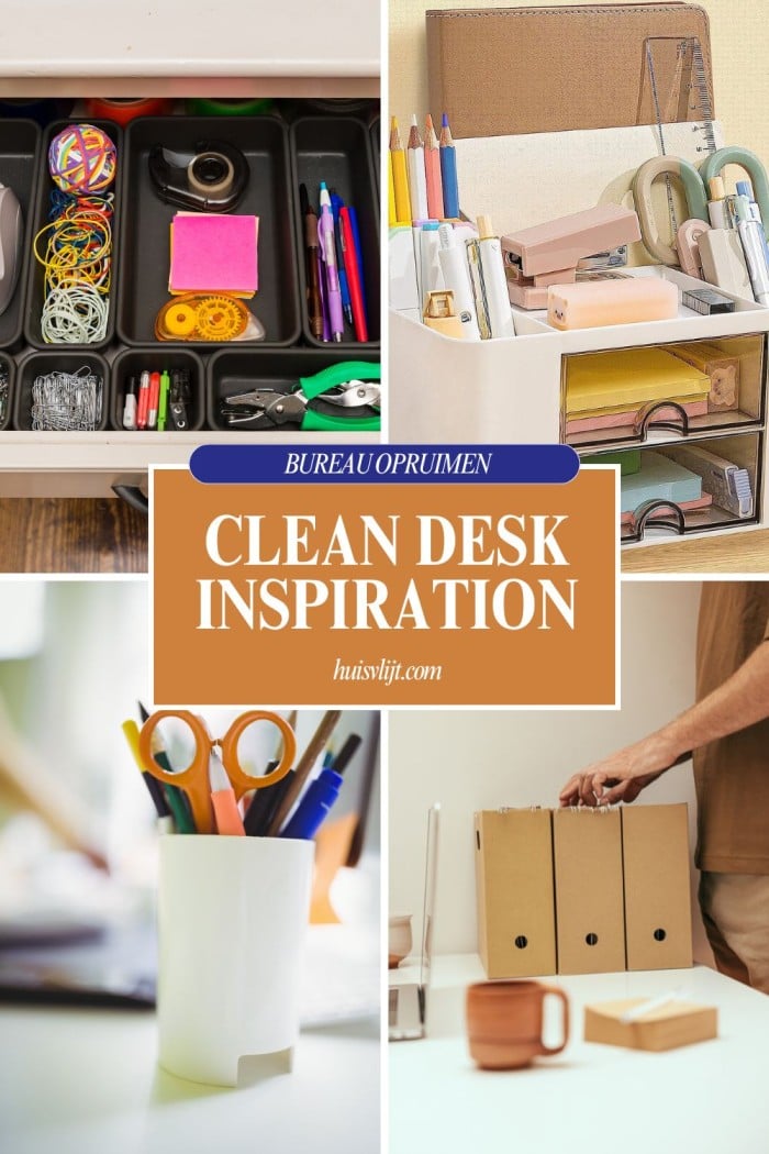 clean desk inspiration