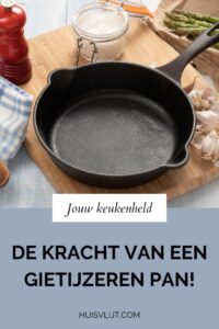 gietijzeren pan