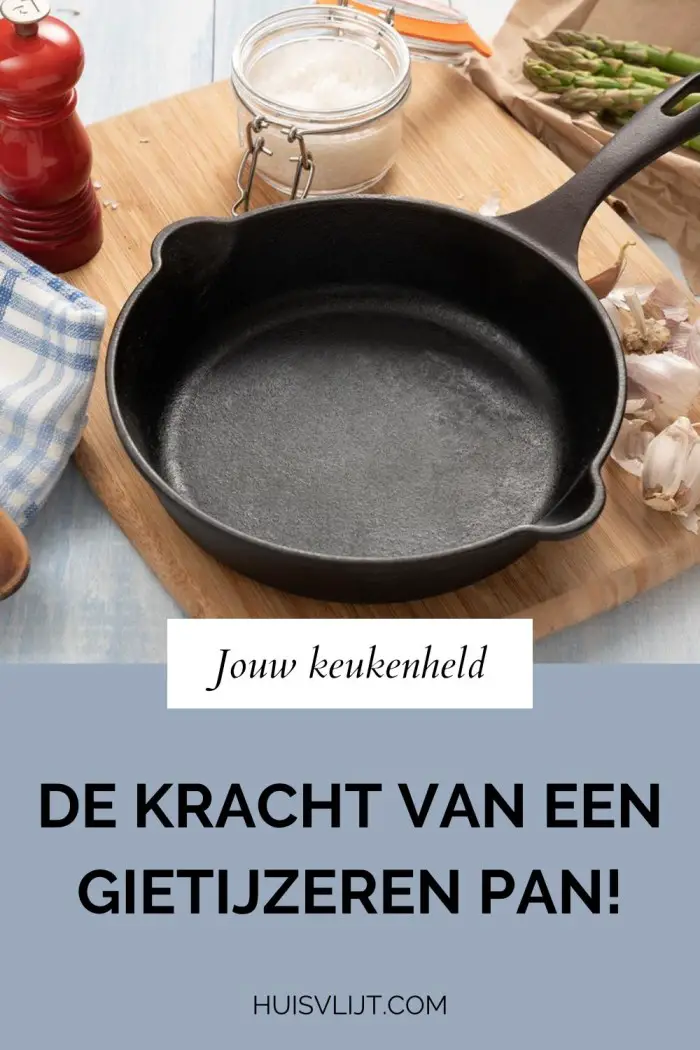 gietijzeren pan
