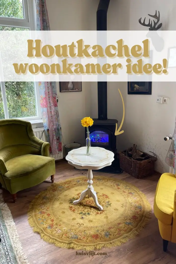 houtkachel woonkamer