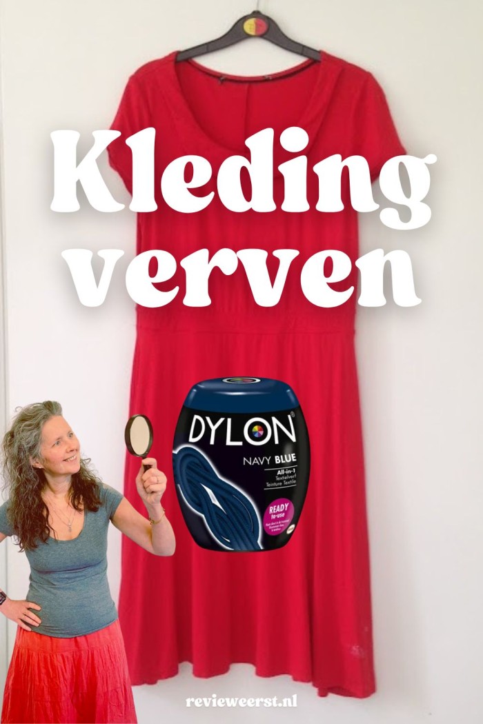 kleding verven