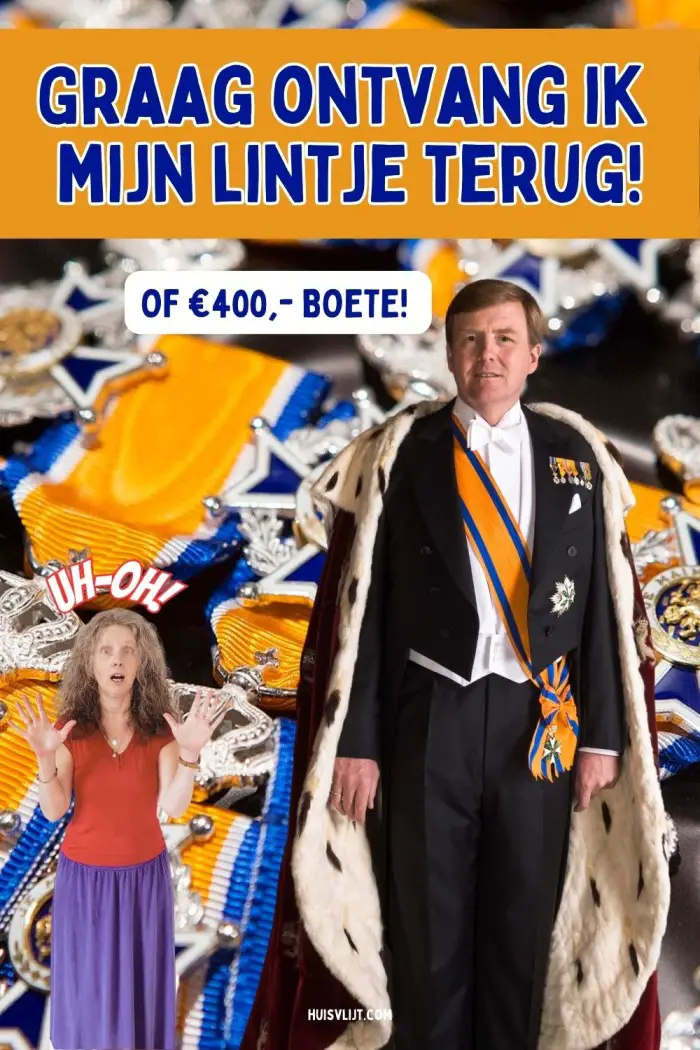 koningsregen lintjesregen