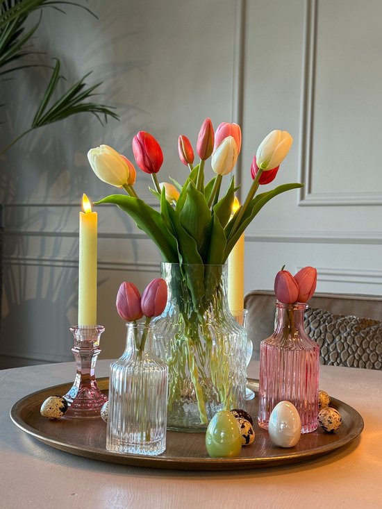 voorjaars decoratie dienblad