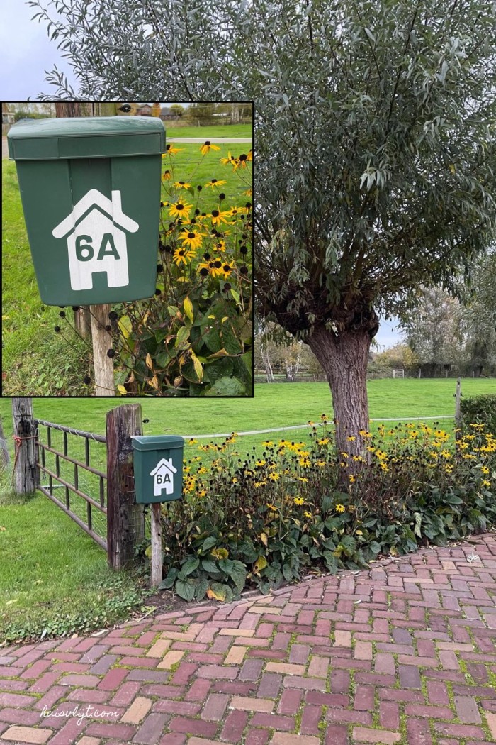 brievenbus aan paal