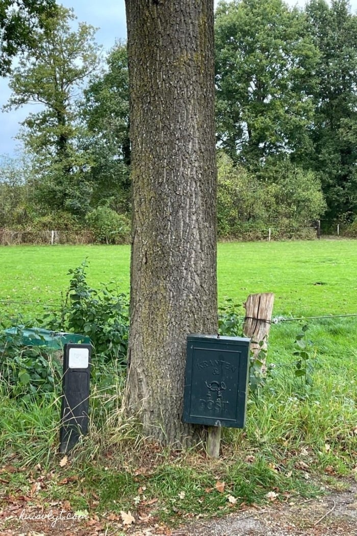 brievenbus landelijke stijl