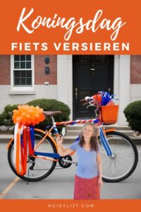 Koningsdag fiets versieren