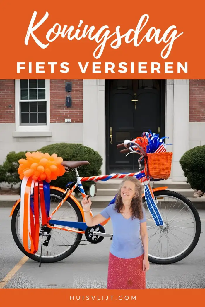 Koningsdag fiets versieren