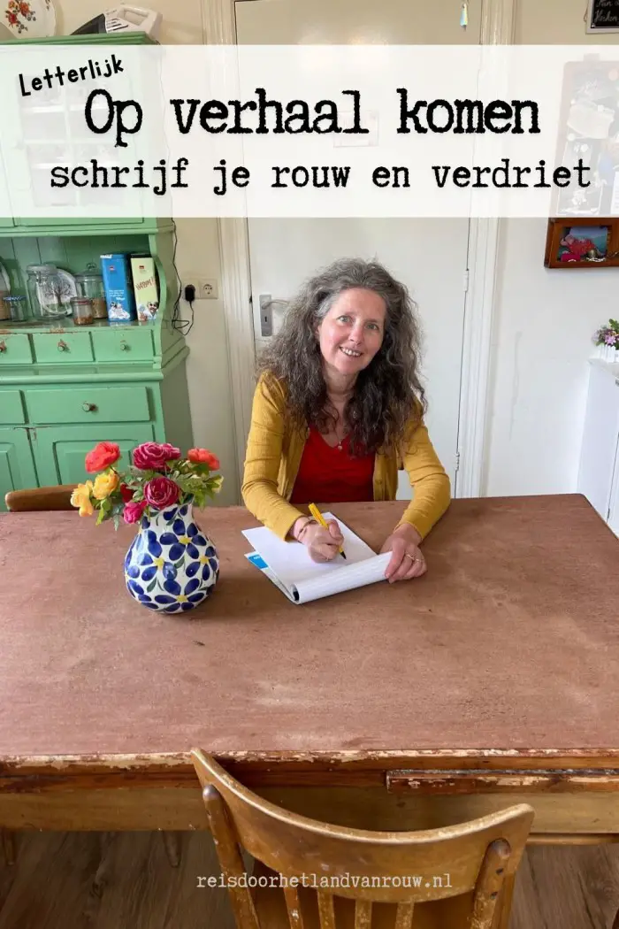 rouw schrijven