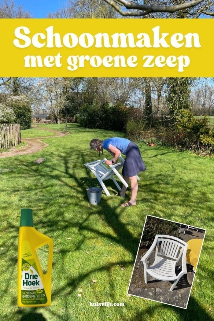schoonmaken met groene zeep