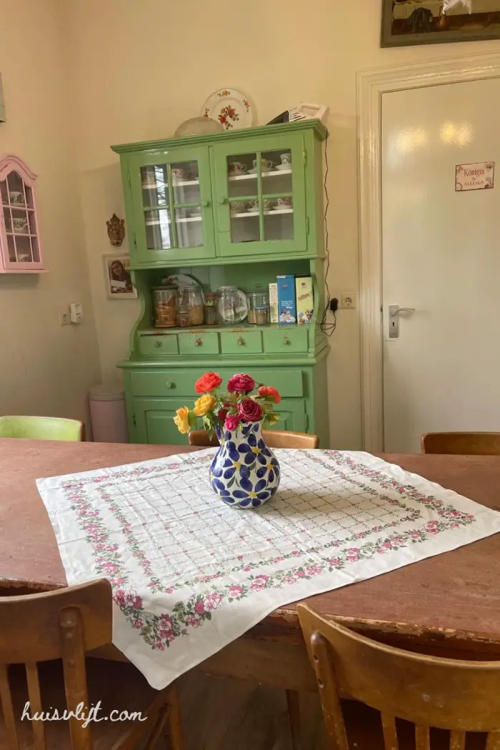 tafelkleed bloemen
