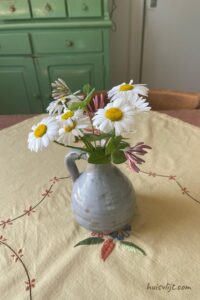 bloemen op vaas
