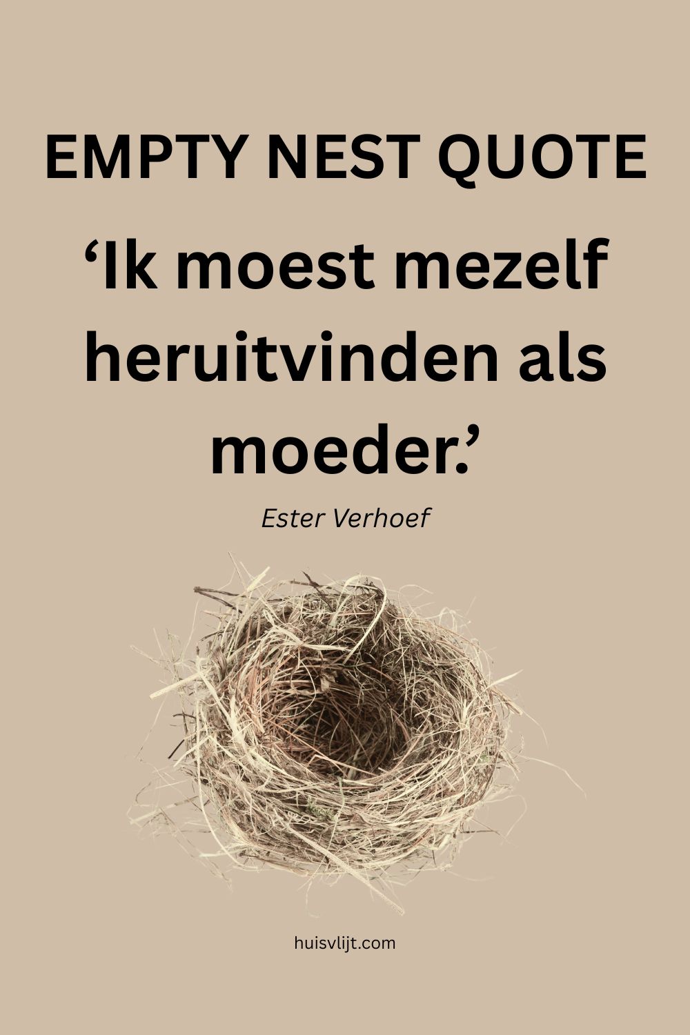empty nest quote