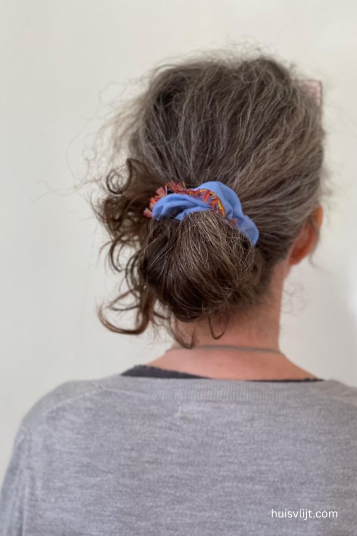 scrunchie bun