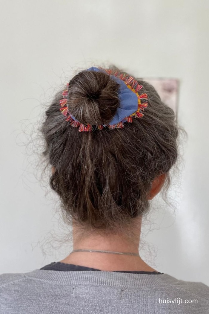 scrunchie donut