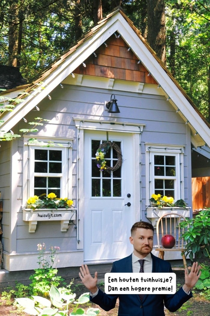 houten tuinhuis