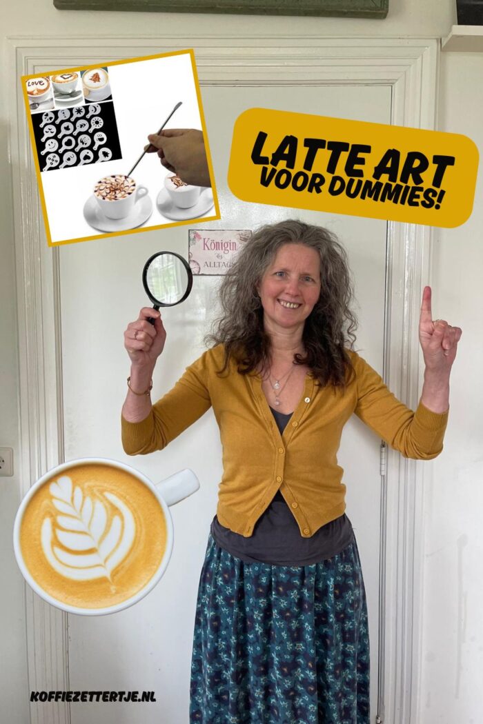 Tussen pijn en gewone dagen: mijn week in korte stukjes 4 latte art sjablonen