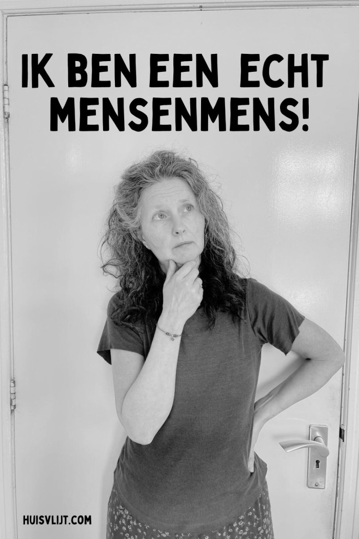 Ik ben een echt mensenmens! 1 mensenmens