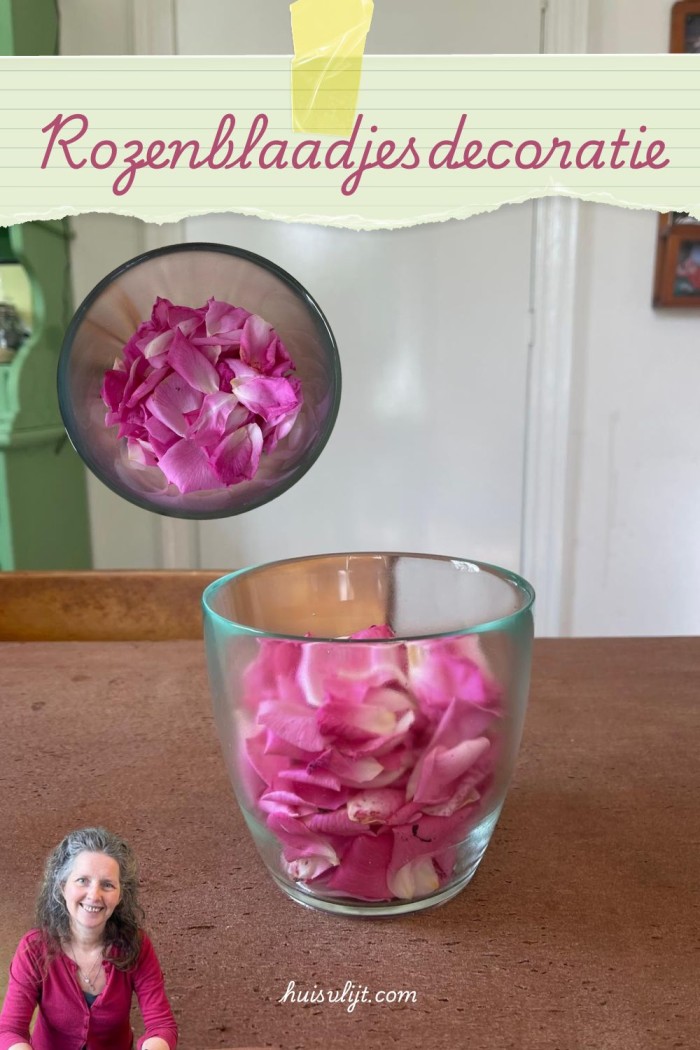 rozenblaadjes decoratie