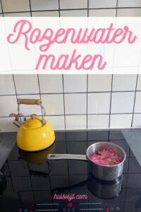 rozenwater maken