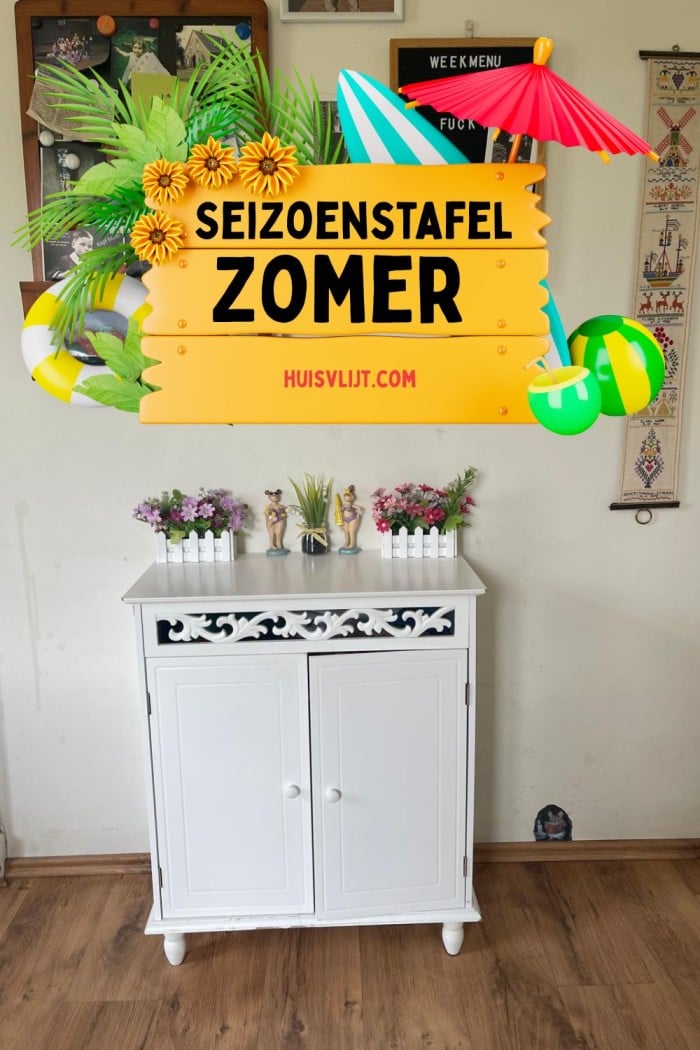 seizoenstafel zomer
