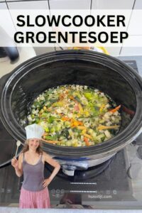 slowcooker groentesoep