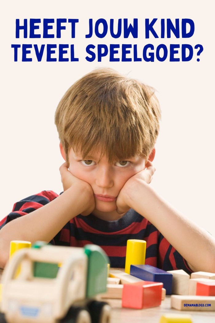 teveel speelgoed