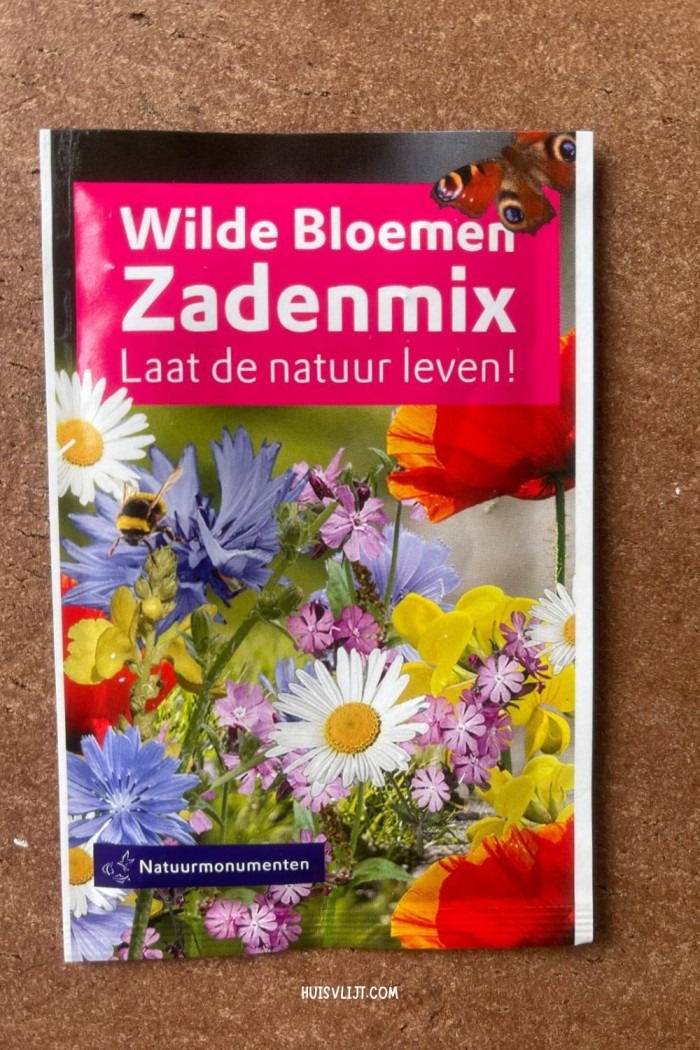 wilde bloemen zaaien