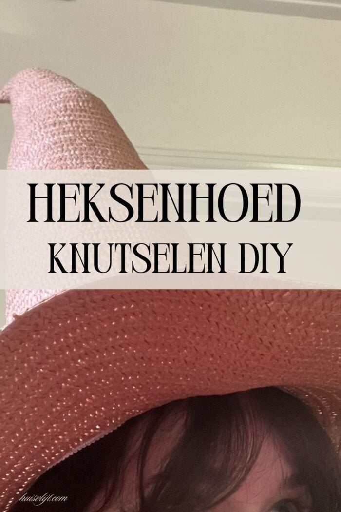 heksenhoed knutselen