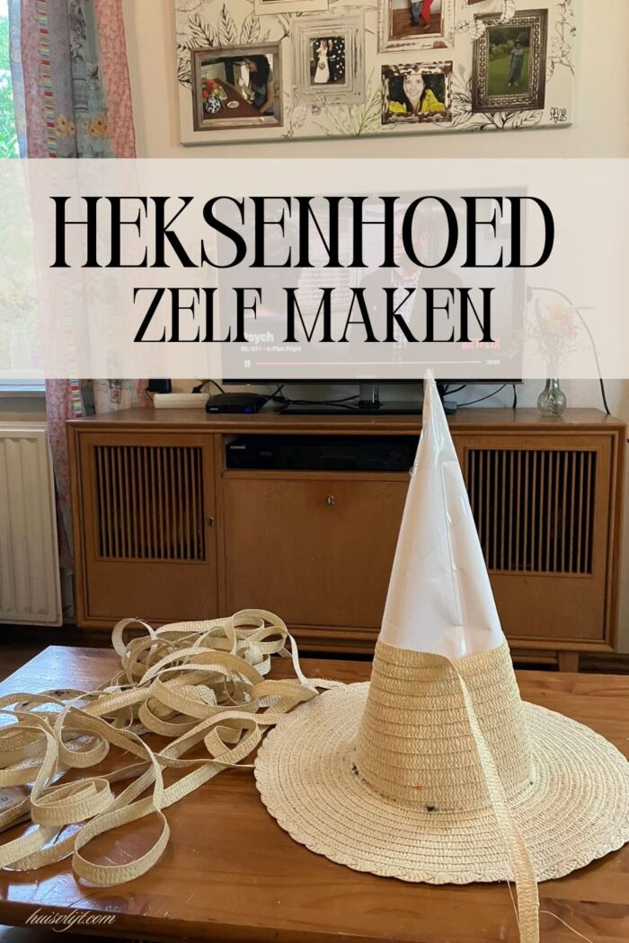 heksenhoed zelf maken