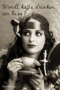 koffie drinken foto