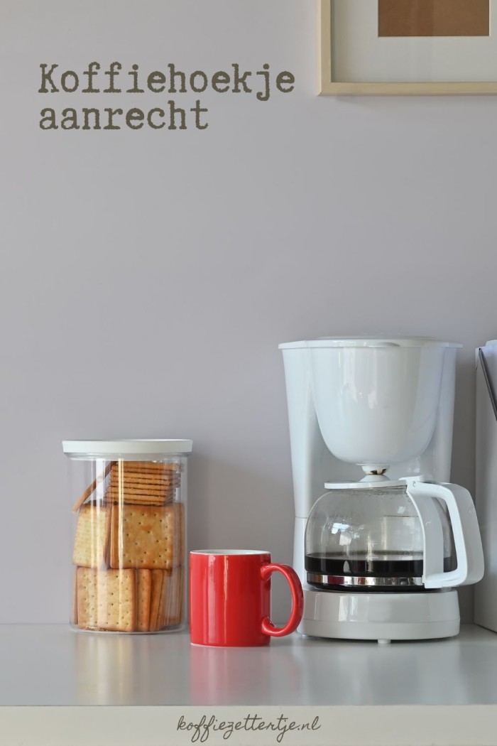 koffiehoekje aanrecht