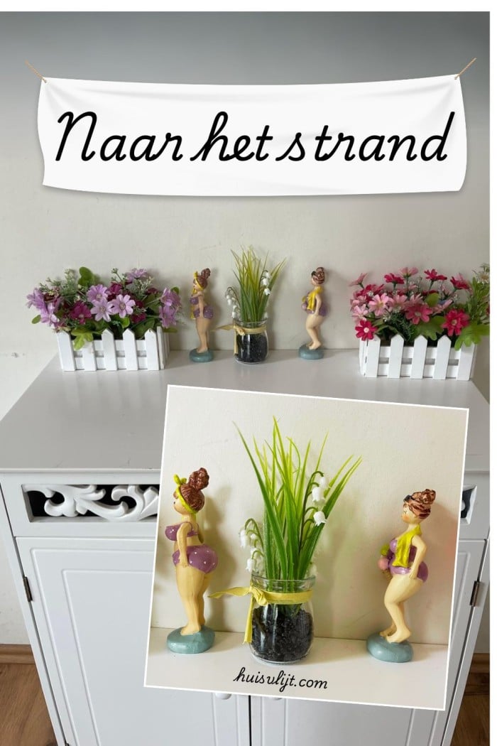 naar het strand seizoenstafel