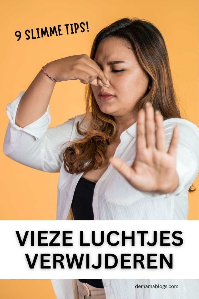 vieze luchtjes verwijderen