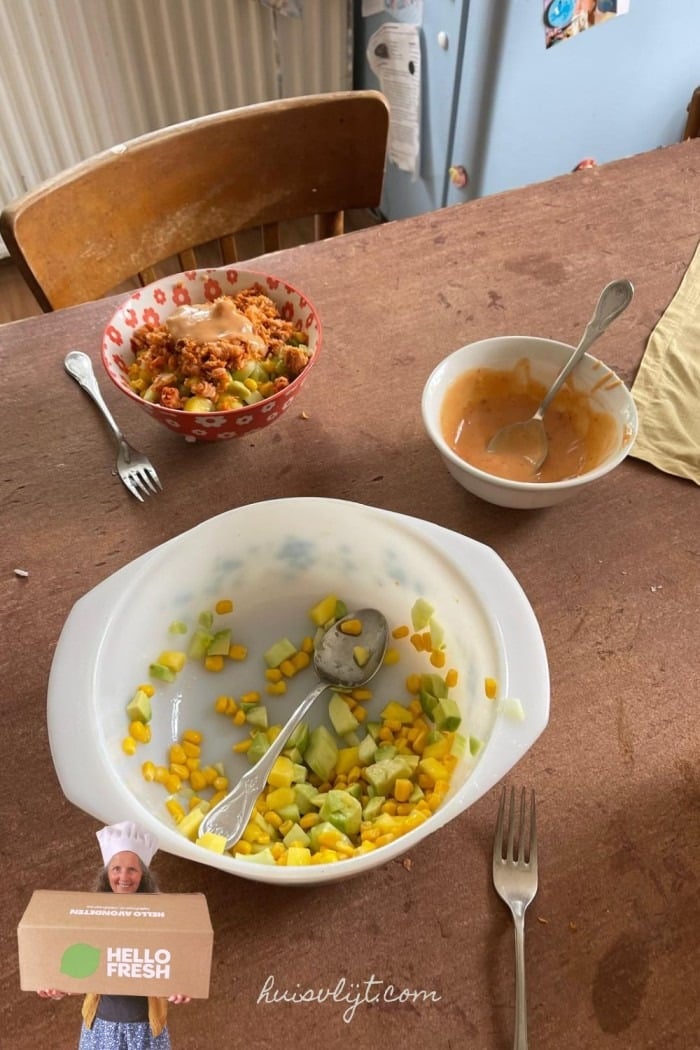 hello fresh pokebowl toppings