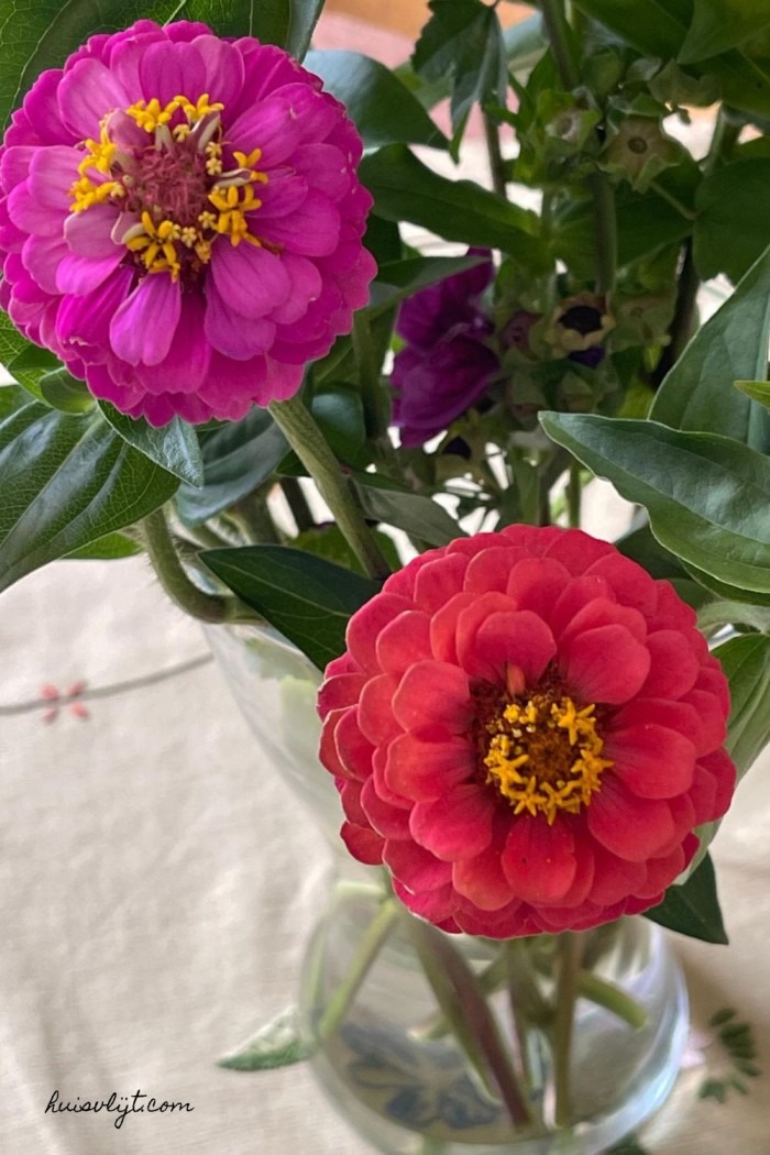 zinnia bouquet ideas