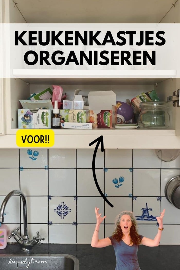 keukenkastjes organiseren