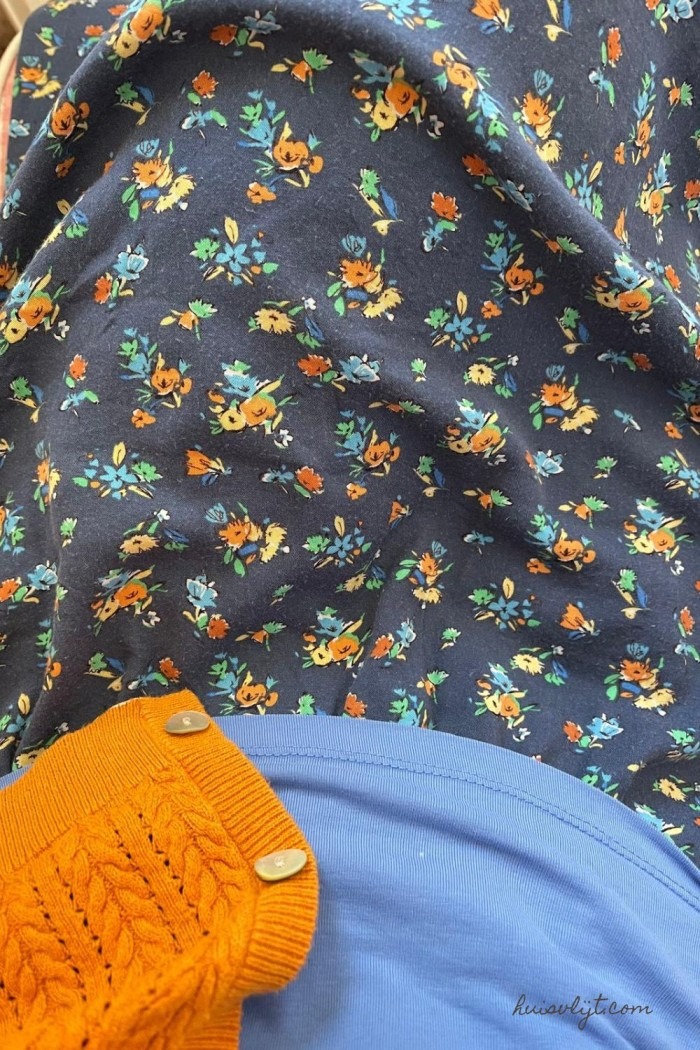 bloemetjes rok outfit