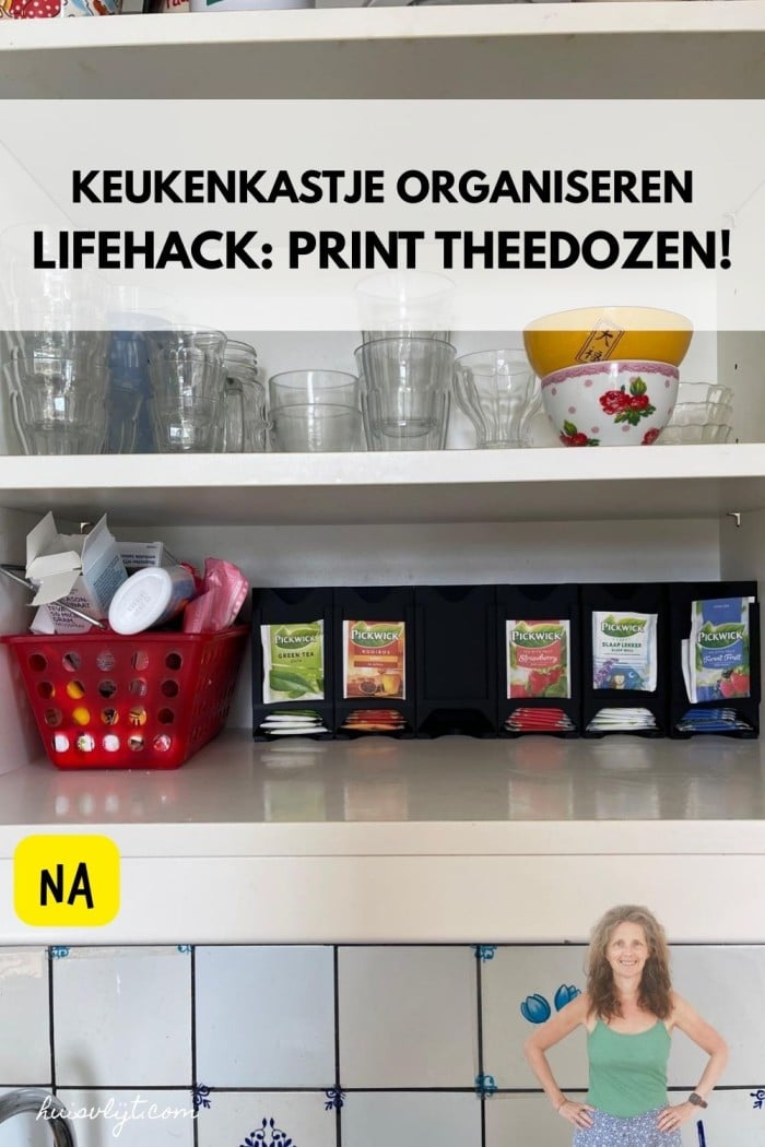 keukenkastje organiseren