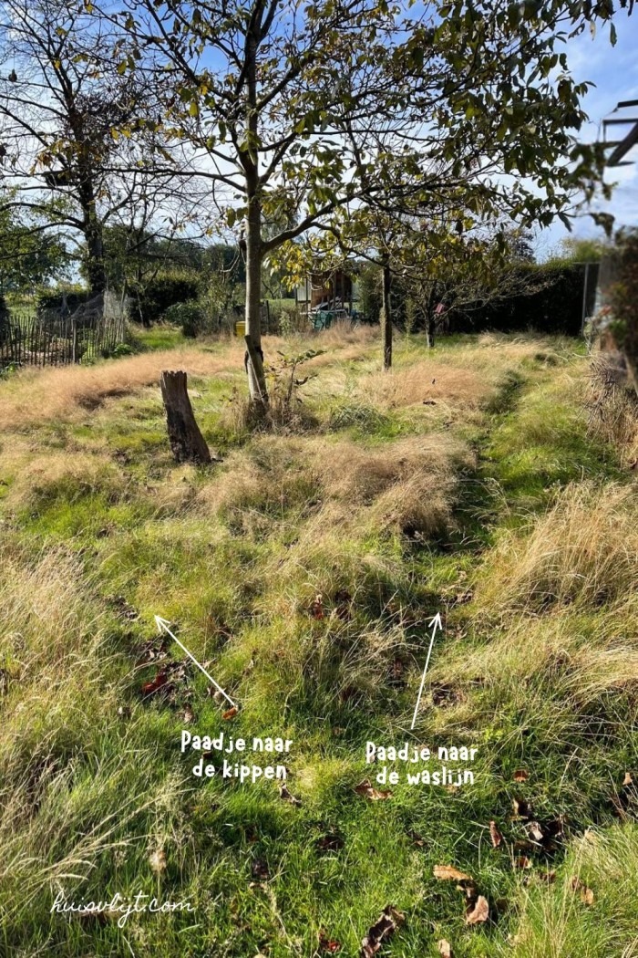 natuurlijke tuin tinten