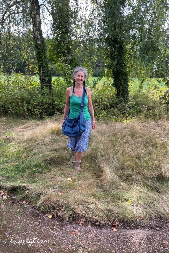 schoudertas van spijkerstof