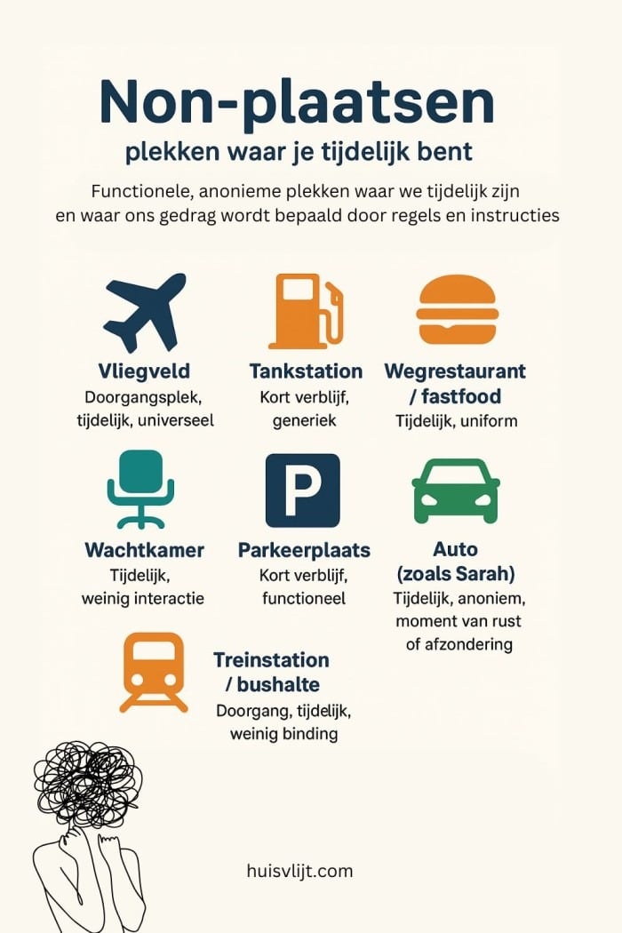 tijdelijk non-plaats