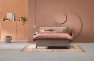 boxspring bed