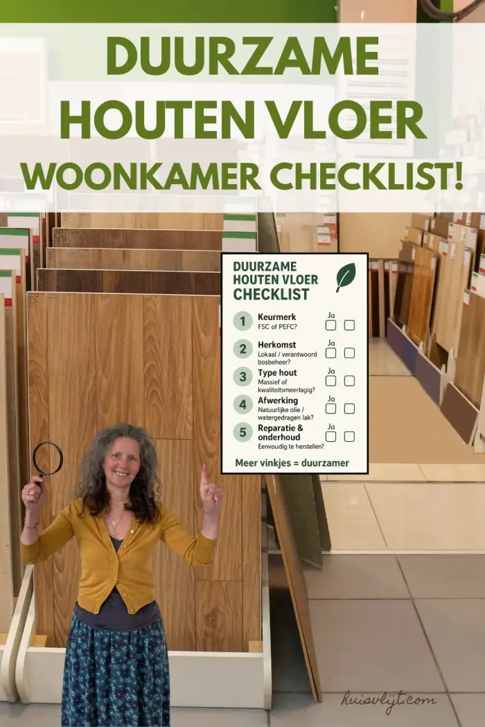 duurzame houten vloer